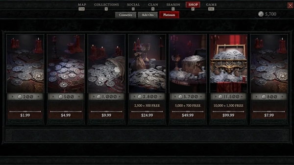 《暗黑破坏神4》部分皮肤需氪金28刀 但不影响游玩(图2)
